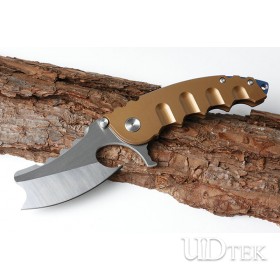 Big Shark Axe Folding Knife with D2 blade UD2105158